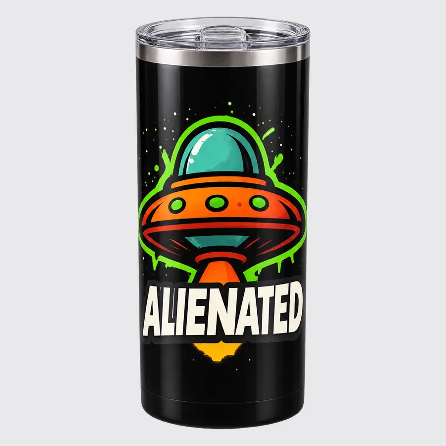 Alienated UFO Color-Changing Tumbler