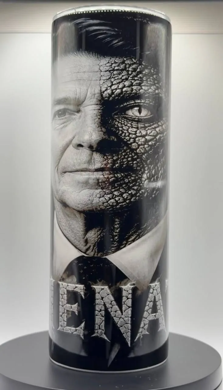 Alien Reagan Tumbler